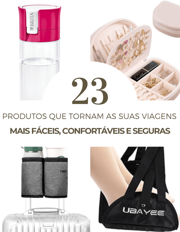 23 produtos que tornam as suas viagens mais fáceis