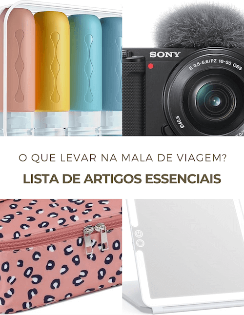 O que Levar na Mala de Viagem? – Lista de Artigos Essenciais